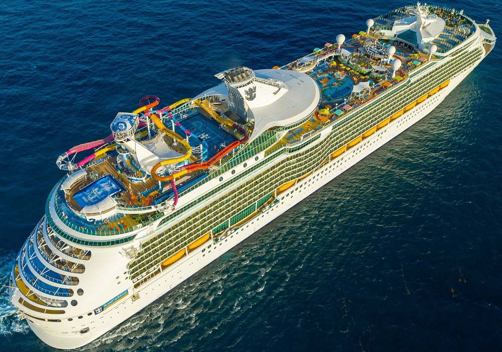 Royal Caribbean Navigator of the Seas cruise ship, best for weekend group cruises from Los Angeles.